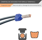 Wirefy Crimping Die for Ferrule Terminals - 22-12 AWG