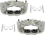 SCITOO Front Left+Right Brake Calipers Without Bracket 192713 192712 Compatible For Toyota For 4runner 2003-2005,For Toyota For Sequoia 2001-2007,For Toyota For Tundra 2000-2006