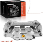 A-Premium Disc Brake Caliper Assembly with Bracket Compatible with Ford Models - For F-150 2012-2020, Lobo 2011-2013 2015-2020 - Front Right Passenger Side