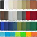 Canvas Repair Patch 9×11 Inch 3Pcs Waterproof Self-Adhesive Fabric Repair Patch for Tents,Boat Cover,Pop Up Canopy,Patio,Bags,Car Seats,Sofas,Furniture Cover(Turquoise)