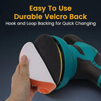 Buffing Polishing Pads 7 Inch - 7Pcs 180mm Face for 7 Inch Backing Plate, Car Compound Buffing Sponge Pads and Woolen Cutting Polishing Pad Kit
