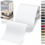 OAZ 4 x 79 inch Canvas Repair Patches Canvas Fabric Patch Self-Adhesive Canvas Repair Tape Waterproof Outdoor Gear Repair Patch Kit for Boat Cover Awning Sofa Chair Couch Tent Bag (White)