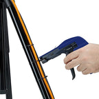 42709 Zip Tie Gun/Cable Tie Install Tool, Adjustable Tension with Built-In Cutter, for Nylon Ties up to 1/4”- Blue