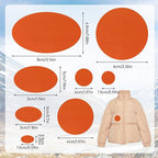 Down Jacket Repair Patches - Highly Effective Repair of Nylon Fabric, Waterproof Self-Adhesive Repair Patch for Down Jackets, Tents, Raincoats, Outdoor Equipment