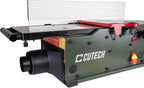 40180HI 8-Inch Spiral Cutterhead Benchtop Jointer with Cast Iron Tables, 16 TC Inserts, Extra Long 24" Aluminum Fence, Additional 7-3/8" Fence Brackets, and a 10-amp Motor