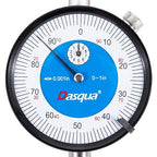 Dasqua Industrial Dial Indicator, Precision Dial Gaug, IP54 Shockproof Premium Dial Indicator 0-1",0.001 Graduation