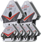 GUTIMORE Welding Magnets 25LB&55LB 6Pcs Welding Magnet Set, Magnetic Welding Holder, Holding Power Welding Accessories