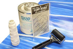 Moose Vinyl Deluxe Repair Kit Includes 32oz Sx Glue, Assorted Patches, Needles, Thread, Roller (Solid)