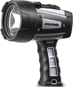Durapower Rechargeable Spotlight, IP68 Waterproof Super Bright Handheld Spotlight, High Lumen LED Portable Spot Flashlight for Marine Boat Hunting Camping
