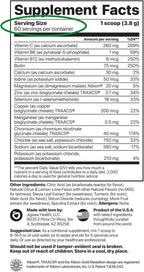 Jigsaw Health Electrolyte Supreme | Broad Spectrum of Electrolytes + Trace Minerals | Lemon-Lime Flavor | 60 Servings (Jar)