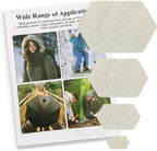 Down Jacket Repair Patches - Highly Effective Repair of Nylon Fabric, Waterproof Self-Adhesive Repair Patch for Down Jackets, Tents, Raincoats, Outdoor Equipment