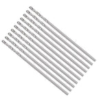 Drill Bit, 1mm Cutting Diameter, 4241 HSS 118° Cutting Angle Uncoated Bright Versatile Jobber Bits - (Applications: for Drilling Plastic Wood Soft Metal), 10-Pieces