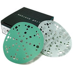 6-Inch 49-Hole 180 Grit Sanding Discs - Heavy-Duty Hook & Loop Film Discs - Sandpaper for Random Orbital Sanders - 50 Pack Box