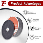 Cut Off Wheels 100 Pack 4-1/2 x 1/25 x 7/8 Inch Metal and Stainless Steel Cutting Discs for Angle Grinders