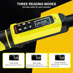 Digital Torque Wrench,1/2-Inch Drive Torque Wrench - 5-340Nm (4-250 ft-lb),Heavy Duty Torque Wrench with Buzzer, 5 Units, ±2% Accuracy for Trucks & Machinery