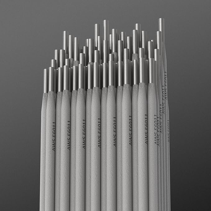 TOOLIOM E6011 Welding Rod 3/32" 5LB Carbon Steel Stick Electrodes