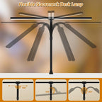LED Desk Lamp for Office Dorm Home - Eye Caring Desk Light with Timer, Remote Control 24W 5 Color Brightest Dual Screen Computer Monitor Gooseneck Dimmable Table lamp with Anti-Glare Cover Clamp