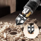 5 Pcs Countersink Drill Bit Set, Industrial Grade M2 High-Speed Steel, 82 Degree, 5 Flute with 1/4” Quick Change Hex Shank, 1/4" to 3/4" Size for Metal, Wood & Plastic - Includes Durable Case