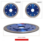 4 inch Super Thin Diamond Tile Blade Porcelain Saw Blade for Cutting Porcelain Tile Granite Marbles (4inch)