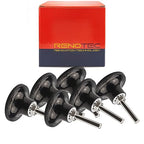 2 Inch Quick Change Disc Pad Holder, 6 Pack Lock Disc Holder, 1/4" Shank for Angle Die Grinder Attachments, Type R, for Polishing, Sanding and Surface Preparation