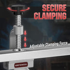 YESWELDER 90° Tube Clamp, Aluminum Alloy Right Angle Corner Clamp for Welding, Woodworking, DIY Projects, Cabinet Making
