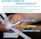 zip ties 14 inch white Cable ties wraps 100 pcs/Pack outdoor use Long plastic ties with 60 Pounds tensile