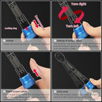 1/4-Inch Drive Click Torque Wrench Set, 33Pcs Bike Torque Wrench Set (20-240IN.LB/2.3-27.1Nm),Inch Pound Click Torque Wrench with Bit Sockets, 3/8 Adapter, Bicycle Tool Kit
