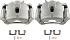 SCITOO 19B2670 19B2671 Front Left & Right Disc Brake Calipers Assembly w/Bracket For Honda For Pilot 2003-2008