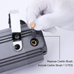1000W 30000RPM Electric Flex Shaft Rotary Tool Foot Pedal Control Flex Shaft Hanging Grinder Carver Can Forward-Reverse Rotation, Multi-function Kit with Accessories for Carve-Buffing Diy Craft work