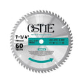7-1/4 Inch Circular Saw Blade 60T, 5/8 Inch Arbor, Alternate Top Bevel Saw Blades for Cutting Wood, 1 Pack