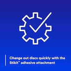 3M Stikit Blue Abrasive Disc Roll, 36211, No Hole, 6 in, 400+ Grade, Pack of 100, Automotive Sanding Discs for Coating Removal, Body Repair, Auto Sanding, Primer Sanding