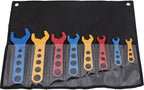Speedway Aluminum AN Fitting Wrench Set & 72 Piece Cap/Plug Kit