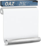 OAZ 16 x 79 inch Canvas Fabric Patch - Self-Adhesive Waterproof Repair Patch Kit for Boat Cover, Sofa, Chair, Couch, Tent, Bag (White)