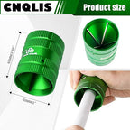 CNQLIS Copper Pipe Cleaner,1/4" to 1-5/8" Inner Outer Hard Tube Chamfering Tool,PVC and Copper Deburring Reamer Tubing Chamfer Tool