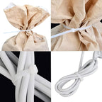 White zip ties 18 inch Large Cable ties wraps100 pcs/Pack outdoor use Long plastic ties with 60 Pounds tensile