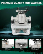SCITOO Rear Left Brake Caliper With Bracket 18B5401A Compatible For Buick For LaCrosse 2012-2016,For Buick For Regal 2011-2017,For Cadillac For XTS 2013-2019,For Chevrolet For Impala 2014-2018
