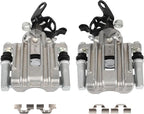 SCITOO Rear Brake Calipers With Bracket 19B6650 19B6651 Compatible For Audi For A3 2010-2013,For Volkswagen For Type 1 2013-2019,For Volkswagen For Golf 2011,For Volkswagen For Jetta 2012-2018