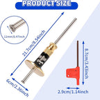 Wheel Marking Gauge 0.2 mm High Precision Woodworking Scribing Gauge Metal Scriber Marking Tool Efficient Rolling for Woodworking Projects Carpenter
