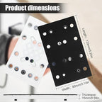 3-Pack 489252 RTS 400 Replacement StickFix Sanding Pad for festool 80mm X 130mm (3 5/32 x 5 1/4 in) Soft 12 Holes Compatible with festool RTS 400 REQ-Plus RS 400 Random Orbit Sanders