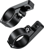 BRCOVAN Light Bar Mounts 2PCS, Aluminum Alloy Off-Road LED Light Mounting Bracket, Fit for Round Rails 0.75" / 0.875'' / 1" / 1.125'' /1.26" / 1.375'' in Diameter, for Motorcycle ATV UTV Boat Truck