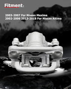 cciyu Rear Left Brake Caliper Assembly w/Bracket 19B2780 For Nissan For Altima 2002-2023,For Nissan For Maxima 2003-2008 2019-2023
