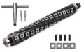 SpeTool 13 Inch Helical Planer Cutter Head for DW735 DW735X DW735-XE Thickness Planer, Spiral Cutterhead 4 Rows 56 Carbide Inserts with Pre-Assembled Bearings for Smoother Cut & Lower Noise