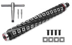 SpeTool 13 Inch Helical Planer Cutter Head for DW735 DW735X DW735-XE Thickness Planer, Spiral Cutterhead 4 Rows 56 Carbide Inserts with Pre-Assembled Bearings for Smoother Cut & Lower Noise