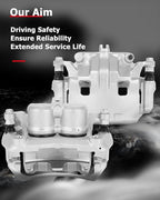 cciyu Front Left & Right Brake Calipers Assembly w/Bracket 19B3123A 19B3122A For Nissan For Frontier/For Pathfinder/For Xterra,For Suzuki For Equator
