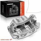 A-Premium Disc Brake Caliper Assembly with Bracket Compatible with Select Chevy, Pontiac and Saturn Models - Equinox 2005-2006, Vue 2004-2007, Torrent 2006 - Front Left Driver Side