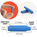 100 Pcs Low Voltage B Connectors Wire Splices Gel Filled, Waterproof Electrical Wire Crimp Bean Type Cable Connector for Outdoor Telephone Phone Security Lighting
