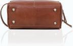VC VINTAGE COUTURE Leather Toiletry Bag for Men Extra Large Leather Men's Toiletry Bag for Traveling Real Leather Dopp Kit for Men Leather Shaving Bag for Travel
