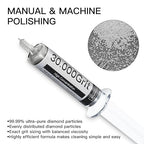 Diamond Polishing Compound Lapping Compound 30,000 Grit 0.2-0.3 Microns with 30% Concentration of Diamond Powders Diamond Stropping Paste for Glass Marble Metal Resin Rock Jewelry Watch etc.