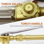 Cutting Torch, Oxygen Acetylene Welding Cutting Torch with 1-101 Cutting Nozzle, 315FC Torch Handle, CA2460 Cutting Attachment and 1-1-101 Cutting Tip, V-style Cutting Outfit