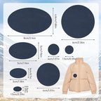 Down Jacket Repair Patches - Highly Effective Repair of Nylon Fabric, Waterproof Self-Adhesive Repair Patch for Down Jackets, Tents, Raincoats, Outdoor Equipment